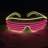 Gafas LED Rayas - Fiestas - Rave - Cumpleaños