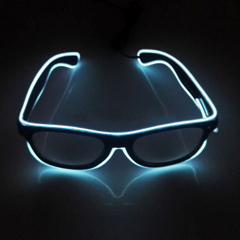 LED Light Up Gafas rave Gafas recargables estilo Ecuador