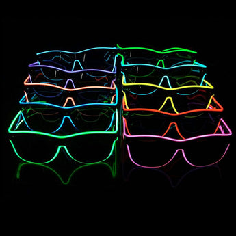 Gafas LED Clásicas - Fiestas - Rave - Cumpleaños