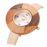 Reloj de lujo echo de bambú