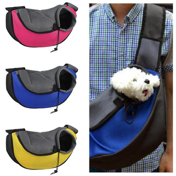 Mochila portatil para llevar perritos y gatos