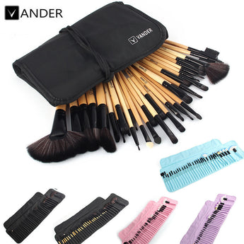 Set de brochas para el maquillaje profesional 32pcs