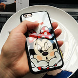 Funda TPU de Mickey & Minnie enamorados