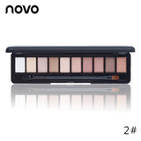 Paleta de sombras de ojos mate y maquillaje - 10 Colores