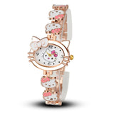 Reloj de cuarzo con "Hello Kitty"