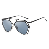 Gafas de sol Hexagonales - Efecto espejo - UV400 - Anti-Reflejo