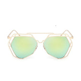Gafas de sol Hexagonales - Efecto espejo - UV400 - Anti-Reflejo