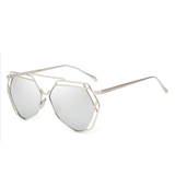 Gafas de sol Hexagonales - Efecto espejo - UV400 - Anti-Reflejo