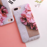 Funda de imitación Mármol para Iphone 1