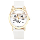 Precioso reloj para mujer con cara de gato