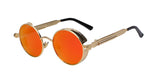 Gafas de sol redondas estilo "Steampunk"