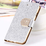 Funda con cubierta de brillantina para Iphone