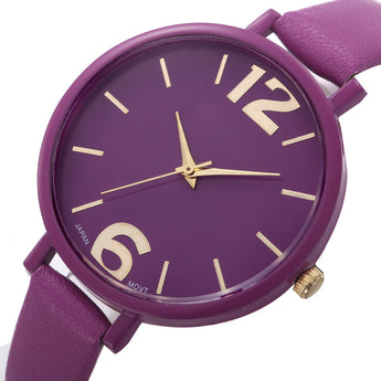 Reloj de pulsera de mujer clásico - 10 colores