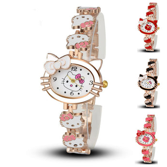 Reloj de cuarzo con "Hello Kitty"