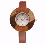 Reloj de lujo echo de bambú