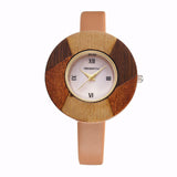 Reloj de lujo echo de bambú