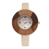 Reloj de lujo echo de bambú