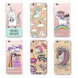 Fundas divertidas de Unicornios para Iphone