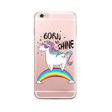 Fundas divertidas de Unicornios para Iphone