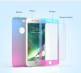 Funda con gradientes de cuerpo entero + Cristal Templado