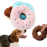 Juguete de peluche para perros con forma de "Donuts"